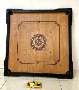 Carrom Board with Coins