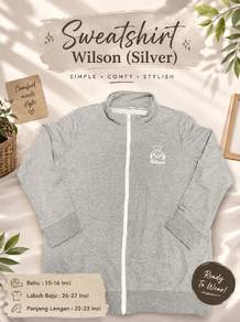 Sweatshirt WILSON (SILVER)