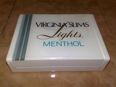 3501 Kotak vintage virginia slims box