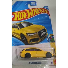 Hot Wheels '17 Audi RS 6 Avant Yellow