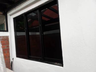 Tingkap Sliding Bilik Tidur (Aluminium&Kaca)