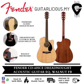Fender CD-60SCE Dreadnought AcousticGuitar