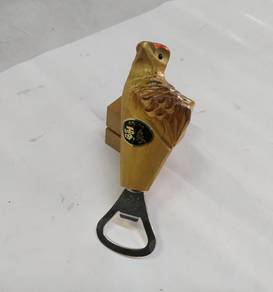 vintage japanese bird statuette bottle openers