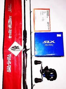 AWASHIMA LURE MASTER 6’ ROD COMBO SHIMANO REEL