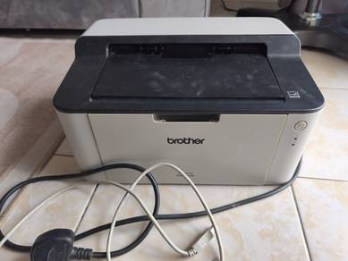 printer brother laser hitam putih sahaja