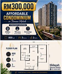 Service Residence  in Setapak,KUL