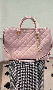 ALDO Quilted Soft Pink Tote Bag