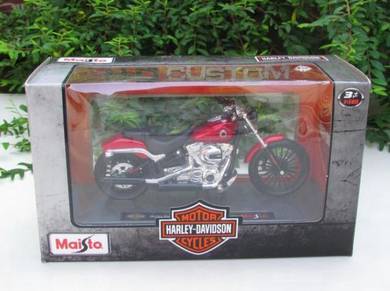 Maisto 1-18 Harley Davidson Bike 2016 BREAKOUT Red