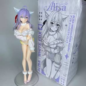 alisa white fox 24cm action figure toys