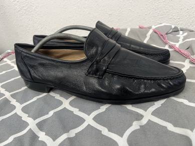 Bally Italy Genuine Leather Office Slip On 10.5UK