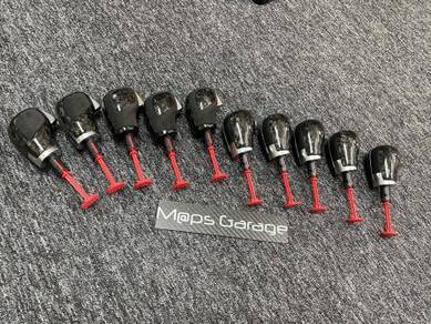 Vw golf mk6 mk7 scirocco forged carbon gear knob