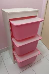 IKEA Trofast Kids Storage Rack With Boxes
