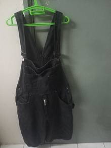 vintage hip hop denim overall maurice malone 90s