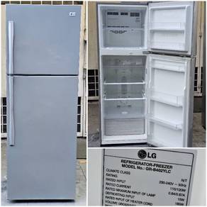 LG 2 door fridge refrigerator peti sejuk peti ais