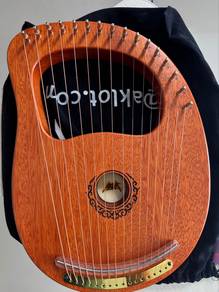 Aklot Mahogany lyre harp