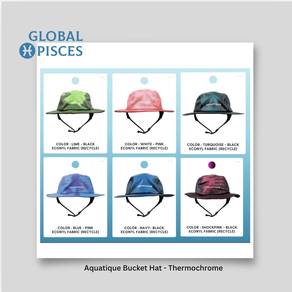Aquatique Bucket Hat - Thermochrome Colour Changi