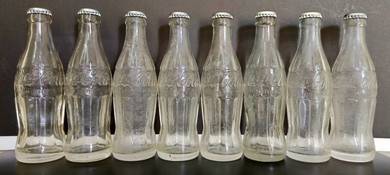Coca-Cola Malaya 40's-50's Embossed Bottles