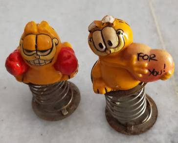 Vintage Garfield figurines