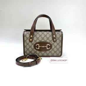 Preloved Gucci Horsebit 1955 Mini Box Tote Bag