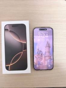 iPhone 16 Pro Desert 256gb with box and cable