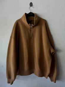 H&M Oversized Half Zip Sweatshirt