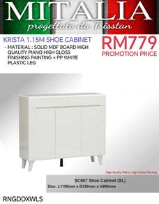 Quality Shoe Cabinet | Kabinet Kasut Berkualiti 