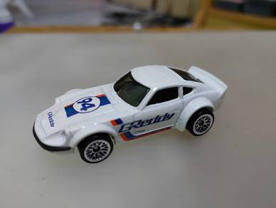 Hotwheels Loose White Greddy Nissan Fairlady Z