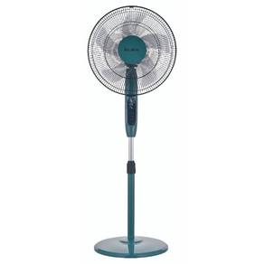 ELBA 16" Stand Fan 5 Blades ESFQ1657GN Green