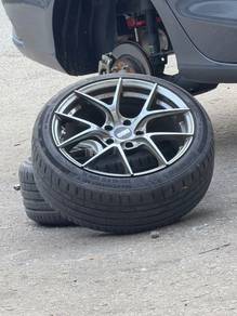 Rim BBS 17 inci Tayar Continental MC7