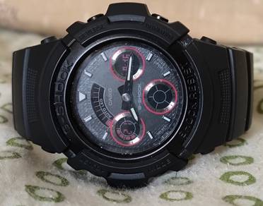 Casio G-Shock AW-591ML-1A Red Eyes