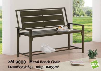 4FT metal bench chair /outdoor steel bench chair