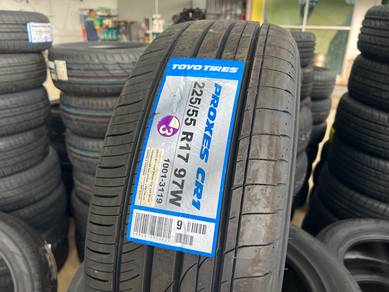 Tayar Baru 225 55 17 Toyo Proxes CR1 2025
