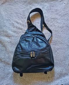 Hilly Original leather backpack beg galas