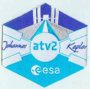 ATV-2 Johannes Kepler Expedition 26 Space Patch