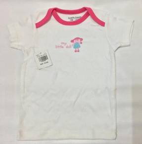 Luvable Friends Baby Girl Shirt (My Little Doll)