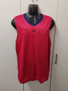 ITEM BARU_Sleeveless Shirt CONELLI size XL RedNavy
