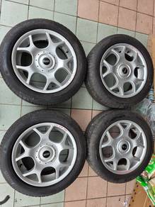 Mini cooper sport rim 16 pcd100 pirelli tyre myvi