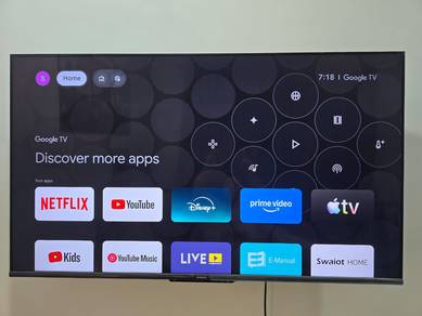 Skyworth 55” Smart 4K UHD TV (GoogleTV)