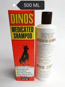 Dinos Dog Medicated Shampoo Syampu Anjing 500ml