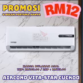 Ansuran mudah Aircond Fujiaire 1.5hp