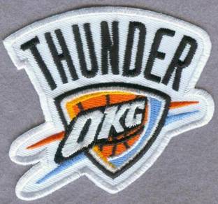 NBA Oklahoma City Thunder Basketball Patch
