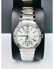 Piaget Polo White Gold Diamond Unisex Watch 40MM