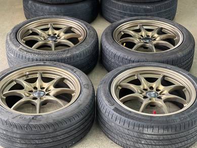 Sport Rim 16 Second Mugen MF8 Bronze Siap Tayar Se