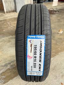 Tayar Baru 195 60 16 Toyo Proxes Cr1 2026 New tyre