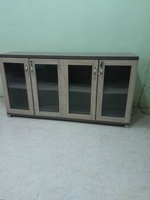 Kabinet Serbaguna 4 Pintu Kaca | Like New | 