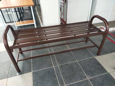 4Ft Metal Bench Chair