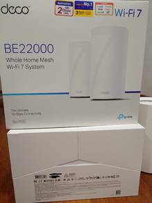 Tp-link Deco BE85 BE22000 mesh wifi router (2pack)