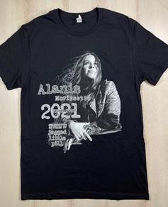 Alanis Morissette World Tour 2021 Tee #BL Used