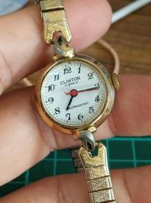 Vintage clinton lady watch