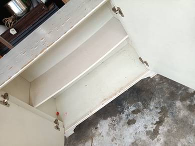 rak drawer putih 